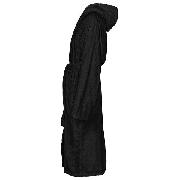 vidaXL Bathrobe KINN Black XXXL Cotton