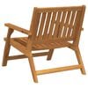 vidaXL Garden Furniture Set 2 pcs Brown Solid Acacia Wood