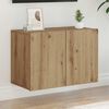 vidaXL TV Cabinet Wall-mounted Artisian Oak 60x30x41 cm