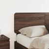 vidaXL Headboard Brown Oak 120 cm Engineered wood