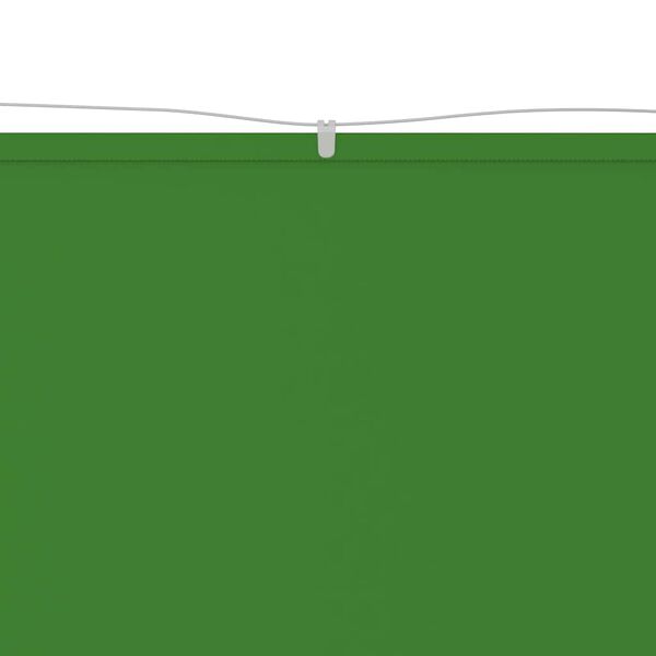 vidaXL Vertical Awning Light Green 100x1200 cm Oxford Fabric