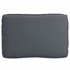 vidaXL Pallet Cushion Set 3 pcs Anthracite 120 x 80 x 12 cm