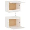 vidaXL TV Cabinets 5 pcs White Solid Wood Pine