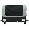 vidaXL Bike Trailer Black and Grey 30 kg Iron