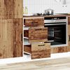vidaXL Kitchen Base Cabinet Lucca Old Wood Engineered Wood