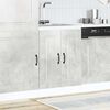 vidaXL Sink Base Cabinet Kalmar Concrete Grey 60x46x81.5 cm Engineered Wood