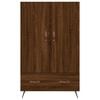 vidaXL Highboard Brown Oak 69.5x31x115 cm Engineered Wood