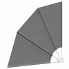 vidaXL Balcony Privacy Screen 210 x 210 cm Polyester Light Grey