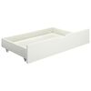 vidaXL Bed Frame without Mattress White Solid Pine Wood 180x200 cm Super King