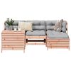 vidaXL 5 Piece Garden Sofa Set Solid Wood Douglas Fir
