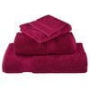 vidaXL Premium Hand Towels "SOLUND" 2 pcs Bordeaux 50x100 cm 600 gsm