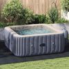 vidaXL Pool Ground Cloth Light Grey 300x220 cm Polyester Geotextile