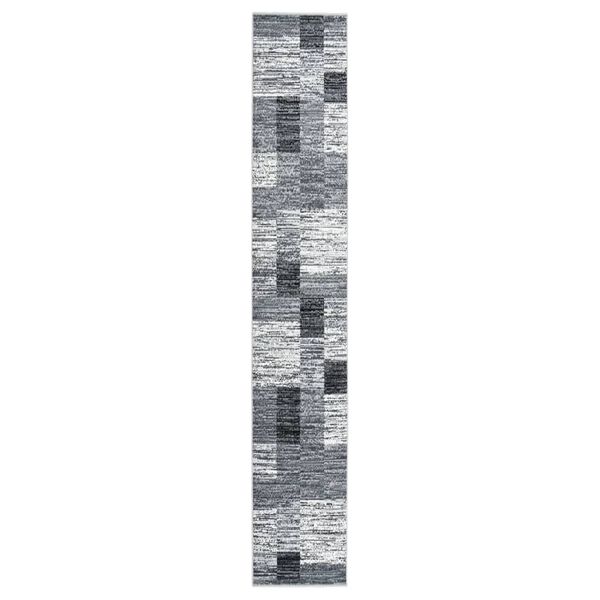 vidaXL Runner Rug BCF Grey 60x300 cm