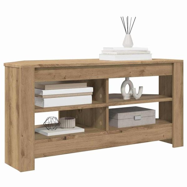 vidaXL Corner TV Cabinet Artisan Oak 102 x 40.5 x 45 cm