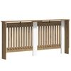 vidaXL Radiator Cover Artisan Oak 172 x 19 x 81.5 cm Engineered Wood