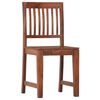 vidaXL Dining Chairs 2 pcs Solid Mango Wood