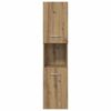 vidaXL 5 Piece Bathroom Furniture Set Artisan Oak Engineered Wood