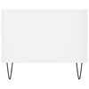 vidaXL Coffee Table High Gloss White 90x50x40 cm Engineered Wood