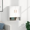vidaXL Wall Cabinet White 60x31x70 cm Engineered Wood