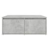 vidaXL Coffee Table Concrete Grey 80x80x31 cm Engineered Wood