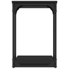 vidaXL Side Table Black 50x35x52 cm Engineered Wood