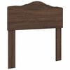 vidaXL Headboard Brown Oak Engineered wood