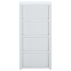 vidaXL 4-Drawer Chest White 40x40x80 cm