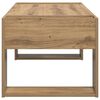 vidaXL Coffee Table Artisan Oak 110 x 50 x 41 cm Engineered Wood