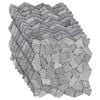 vidaXL Mosaic Tiles Light Grey 30 x 30 cm Marble