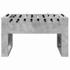 vidaXL Football Table 2 pcs Concrete Grey 146.5 x 74 x 85 cm