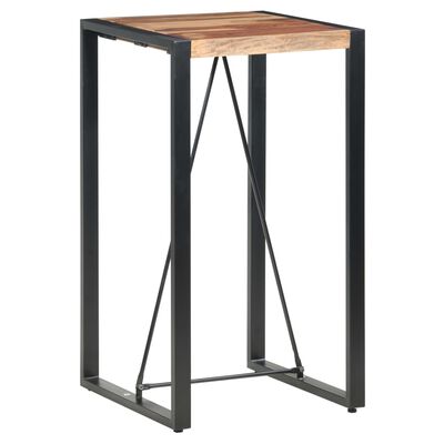 vidaXL Bar Table 60x60x110 cm Solid Sheesham Wood
