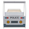 vidaXL Children's Police Car Bed with Desk 90x200 cm