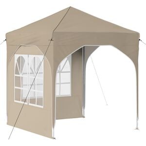 vidaXL Pop-up Party Tent 192 x 192 x 245 cm Cream