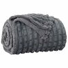 vidaXL Throw Blankets 6 pcs Dark Grey 270 x 240 cm Fleece