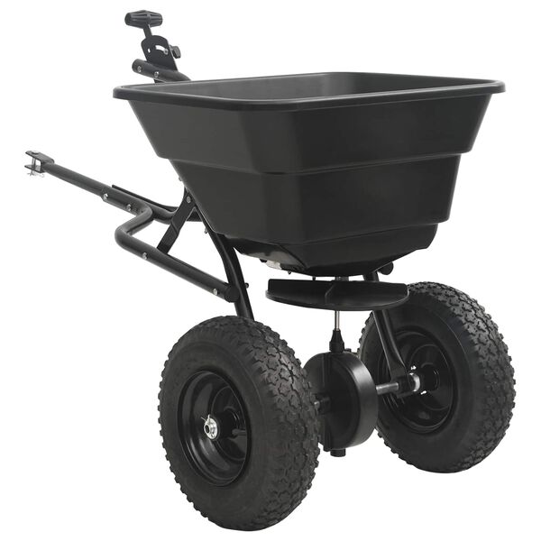 vidaXL Spreader Black 106 x 53 x 75 cm PVC and Steel