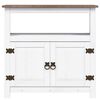 vidaXL TV Cabinet Mexican Pine Corona Range White 80x43x78 cm