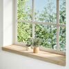 vidaXL Window Sills 2 pcs&nbsp;Untreated 100x20x2 cm Solid Wood Oak