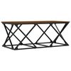 vidaXL Coffee Table Brown Oak 100x49x40 cm Engineered Wood