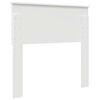 vidaXL Headboard with Headboard White 90 cm Engineered wood