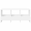 vidaXL Magazine Rack White 102 x 30 x 45 cm
