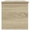 vidaXL Storage Box Sonoma Oak 102x35x35 cm Engineered Wood