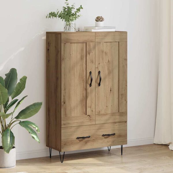 vidaXL Highboard Artisan Oak 69.5 x 31 x 115 cm Engineered Wood