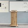 vidaXL Podium with Drawer Artisan Oak 55 x 55 x 107 cm Engineered Wood