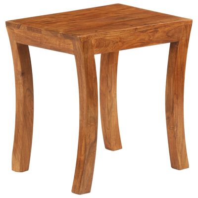 vidaXL Nesting Table Set 3 Pieces Solid Acacia Wood 50x35x50 cm Brown