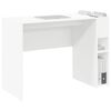 vidaXL Desk White 109 x 50 x 78 cm Engineered Wood