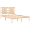 vidaXL Bed Frame without Mattress 200x200 cm Solid Wood Pine