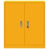 vidaXL Storage Cabinet Mustard Yellow 80 x 40 x 90 cm Steel