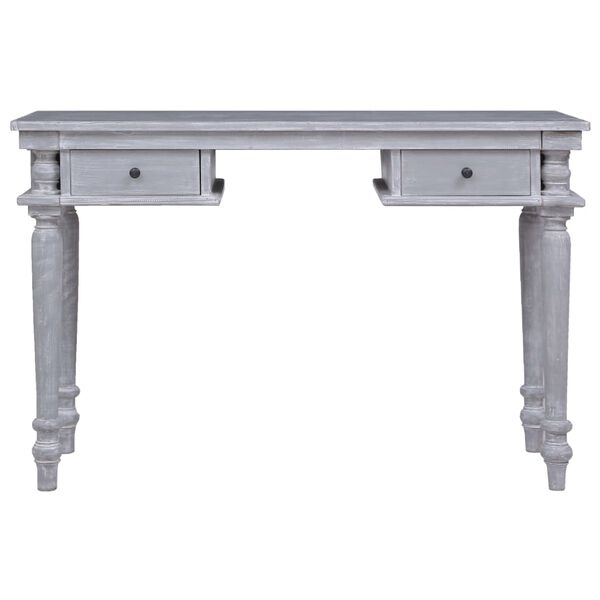 vidaXL Desk 115x50x78 cm Solid Mahogany Wood