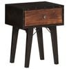vidaXL Bedside Cabinet 40x30x50 cm Solid Reclaimed Wood