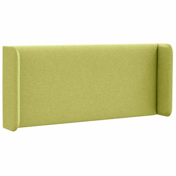 vidaXL Headboard Ear Green 40.5 x 40.5 x 4 cm Fabric